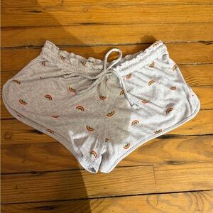 Rainbow sleep shorts